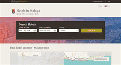 Desktop Screenshot of malagahotels.org